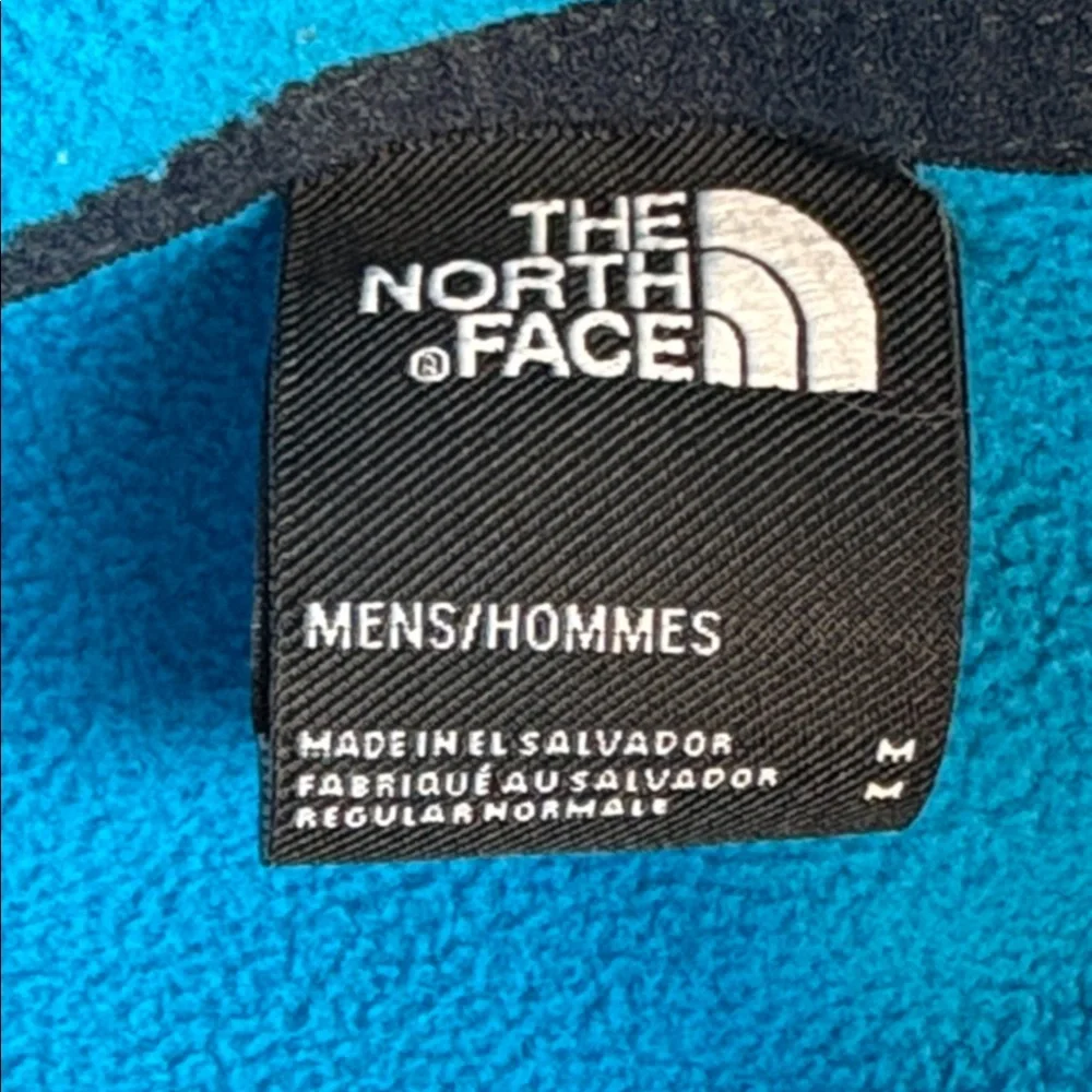The North Face Sweatshirt Mens Medium Blue‎ Fleece
